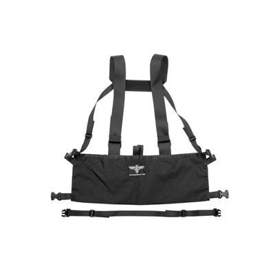 Gilet chest rig MOLLE PALS in tessuto leggero 600D NERO INVADERGEAR 1010737-06 2