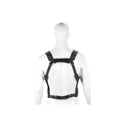 Gilet chest rig MOLLE PALS in tessuto leggero 600D NERO INVADERGEAR 1010737-06 6