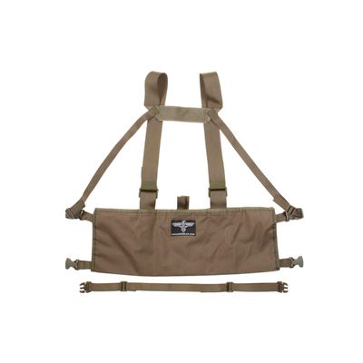 Gilet chest rig con sistema MOLLE PALS tessuto leggero 600D RANGER GREEN INVADERGEAR 1010737-20 2