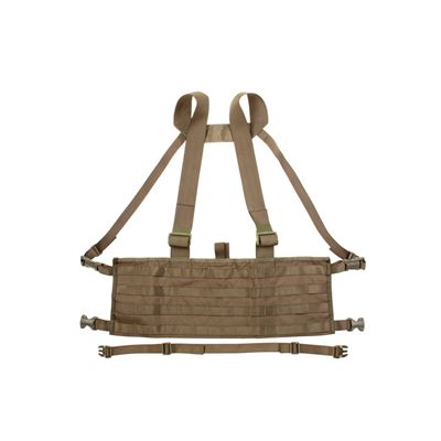 Gilet chest rig con sistema MOLLE PALS tessuto leggero 600D RANGER GREEN