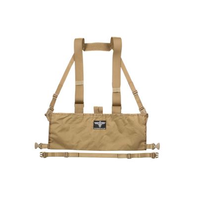 Gilet chest rig con sistema MOLLE PALS tessuto leggero 600D COYOTE INVADERGEAR 1010737-30 2
