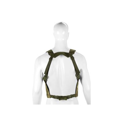 Gilet chest rig con sistema MOLLE PALS tessuto leggero 600D EVERGLADE INVADERGEAR 1010737-65 6