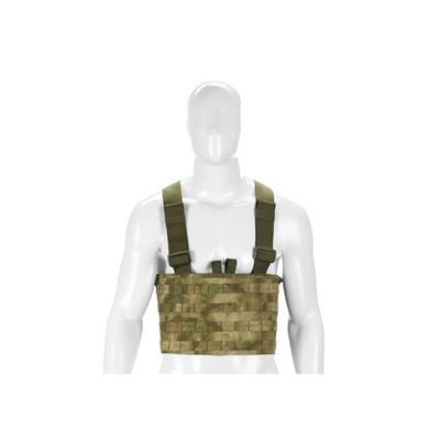 Gilet chest rig con sistema MOLLE PALS tessuto leggero 600D EVERGLADE INVADERGEAR 1010737-65 3
