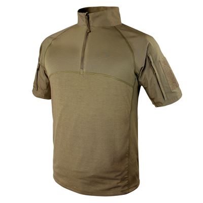 Camicia tattica COMBAT a maniche corte TAN