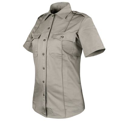 Camicia da donna CLASS UNIFORM manica corta SILVER TAN