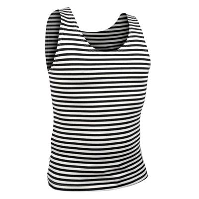 Canotta MARINE a righe NERA