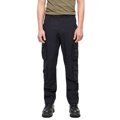 Pantaloni vintage PURE SLIM FIT NERO BRANDIT 1016-02 3