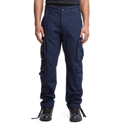 Pantaloni vintage PURE SLIM FIT BLU BRANDIT 1016-08 3