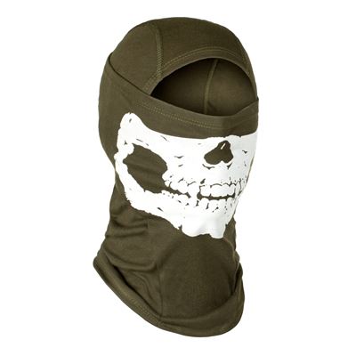Passamontagna MPS DEATH HEAD OLIVE DRAB