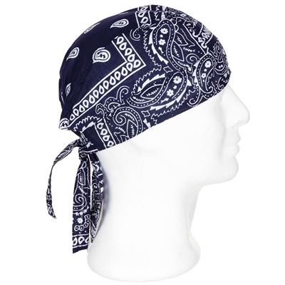 Foulard HEADWRAP Western BLU
