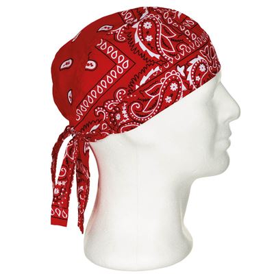 Foulard HEADWRAP Western ROSSO