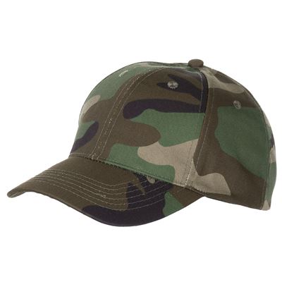 Cappellino tipo baseball americano regolabile WOODLAND