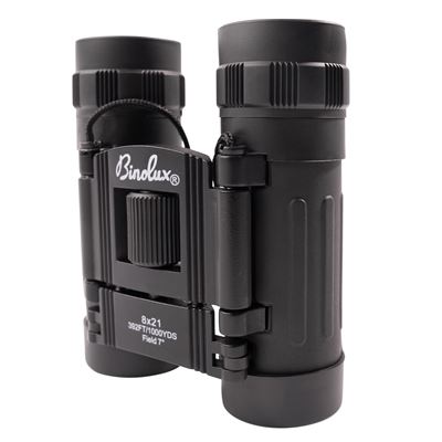Binocolo 8x21 pieghevole BINOCULARS NERO ROTHCO 10280 7