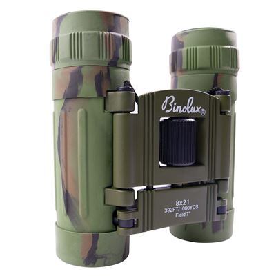 Binocolo 8x21 pieghevole mimetico WOODLAND ROTHCO 10281 6