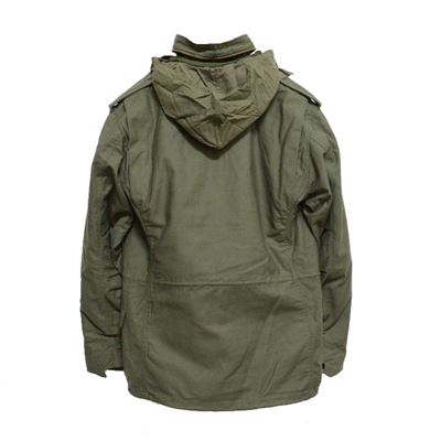 Giacca parka modello US M-65 H.P.S. NYCO VERDE  1030801 5