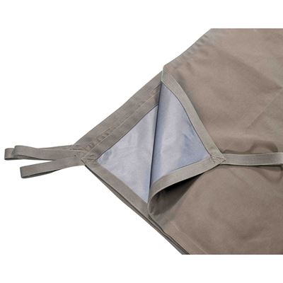 Telone da bivacco 155 x 275 cm BW SpezKr IRR RAL 7013 verde AB 1031652-1 2