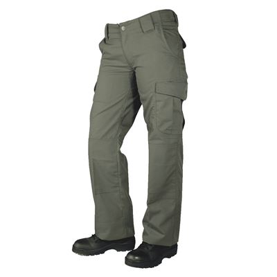 Pantaloni da donna 24-7 ASCENT micro rip-stop LE GREEN