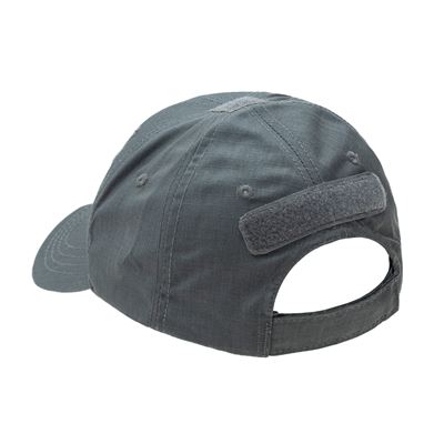 Cappellino da baseball in tessuto Rip-Stop VELCRO GRIGIO INVADERGEAR 103399-10 2