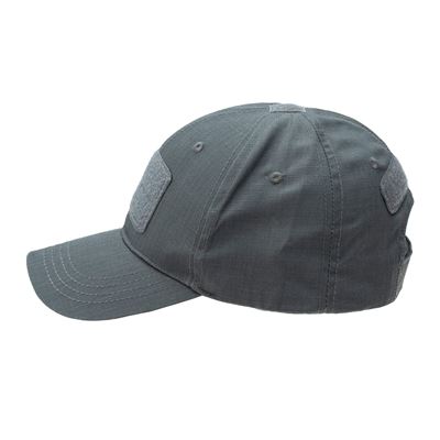 Cappellino da baseball in tessuto Rip-Stop VELCRO GRIGIO INVADERGEAR 103399-10 3