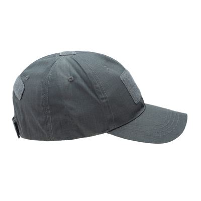 Cappellino da baseball in tessuto Rip-Stop VELCRO GRIGIO INVADERGEAR 103399-10 4