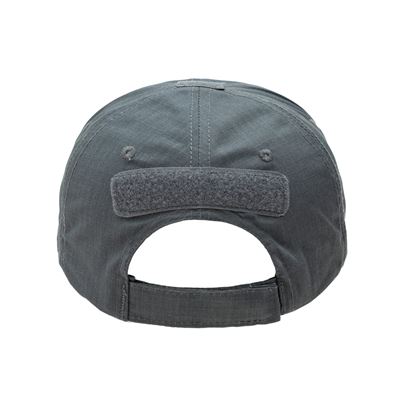 Cappellino da baseball in tessuto Rip-Stop VELCRO GRIGIO INVADERGEAR 103399-10 6