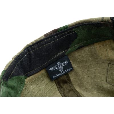 Cappellino da baseball in tessuto Rip-Stop VELCRO WOODLAND INVADERGEAR 103399-22 7