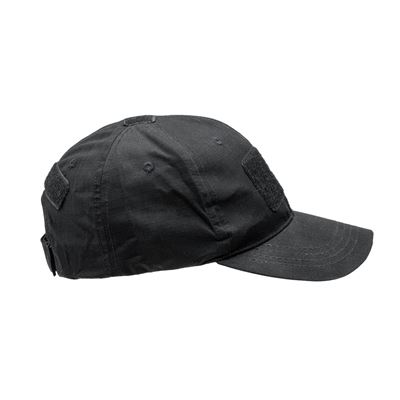Cappellino da baseball in tessuto Rip-Stop VELCRO NERO INVADERGEAR 103399-60 4