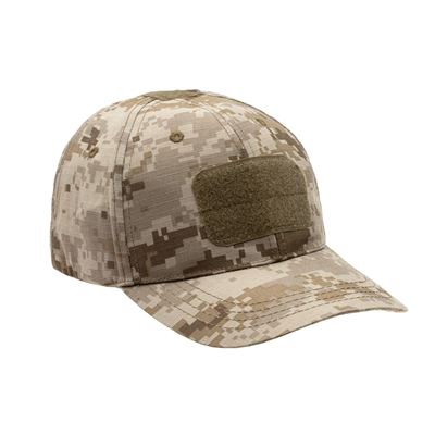 Cappellino da baseball in tessuto Rip-Stop VELCRO DIGITAL/MARPAT DESERT
