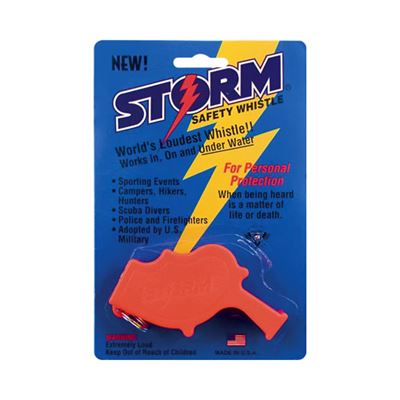 Fischietto in plastica STORM® ARANCIONE