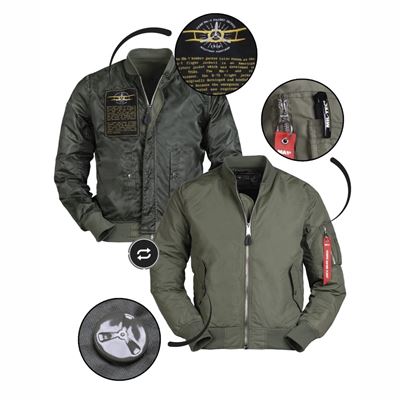 Giacca bomber MA1® SUMMER VERDE MIL-TEC® 10401501 2