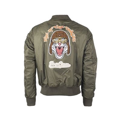 Giacca da aviatore TOMCAT double face VERDE/BLU MIL-TEC® 10430501 2