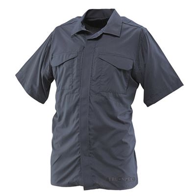 Camicia 24-7 UNIFORM manica corta rip-stop BLU