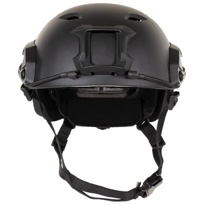 Casco da paracadutista FAST completo NERO MFH 10561A 4