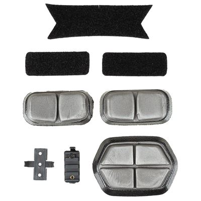 Casco da paracadutista FAST completo NERO MFH 10561A 3