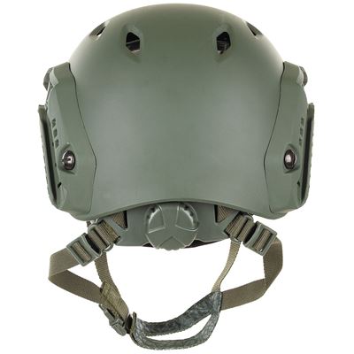 Casco da paracadutista FAST completo VERDE MFH 10561B 3