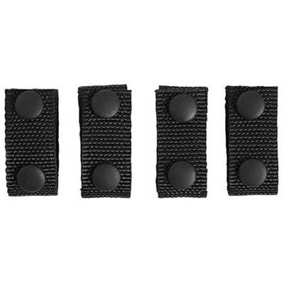 Passanti da agganciare alla cintura NERO set da 4 pezzi