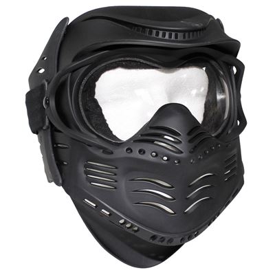 Maschera facciale "Fight" NERA