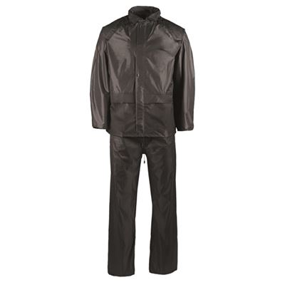 Completo impermeabile in PVC NERO