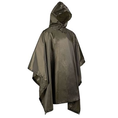 Poncho leggero BASIC rip-stop VERDE