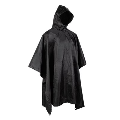 Poncho leggero BASIC rip-stop NERO