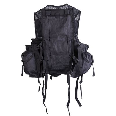Gilet tattico a 9 tasche NERO MIL-TEC® 10712002 2