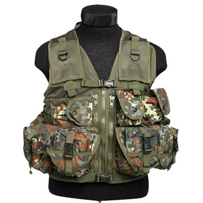 Gilet tattico a 9 tasche FLECKTARN