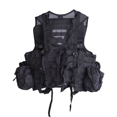 Gilet tattico MODULAR SYSTEM con 8 tasche NERO MIL-TEC® 10712102 2