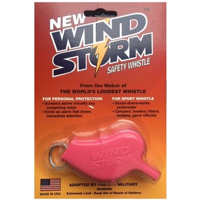 Fischietto WINDSTORM™ in plastica ROSA