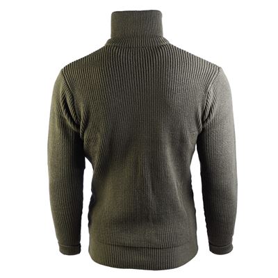Maglione TROYER ACRYL con colletto VERDE MIL-TEC® 10815001 3