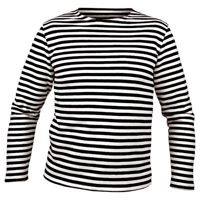 Maglietta da marinaio MARINE manica lunga NERA