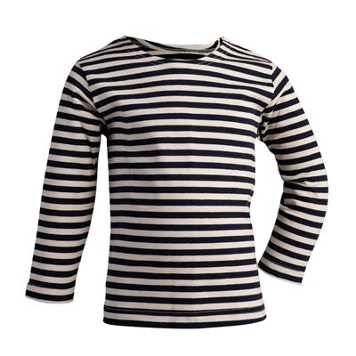 Maglietta da marinaio MARINE per bambini a maniche lunghe BLU SCURO