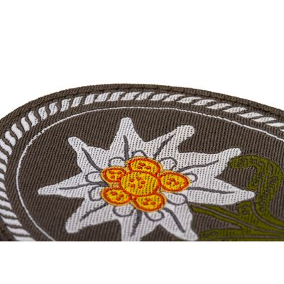 Tessera rotonda con motivo Edelweiss CLAWGEAR 1084425 2