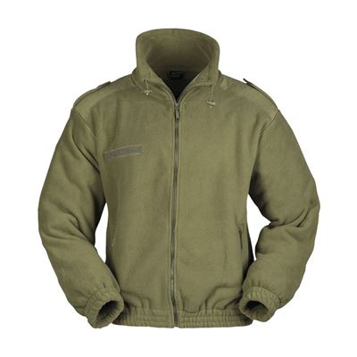 Giacca FLEECE tipo francese VERDE