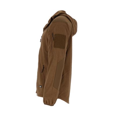 Felpa con cappuccio e zip in pile DELTA COYOTE AB 10857003 5